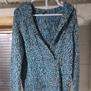 Mexxsport - Chunky Knit Hooded Zip sweater - Women's size M